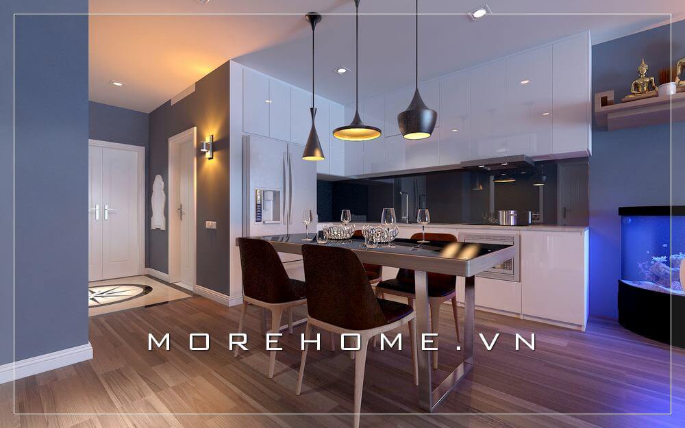 Mẫu phòng bếp đẹp và ấn tượng của MoreHome